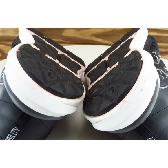 PUMA Women Sz 8 M Black Lace Up Running Mesh Shoe - Picture 7 of 8